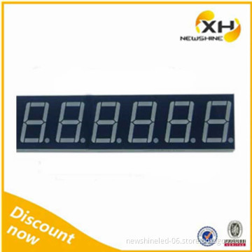 XH-5661BWW NEWSHINE FND White Color 0.56 Inch 6 Digit 7 Segment LED Display